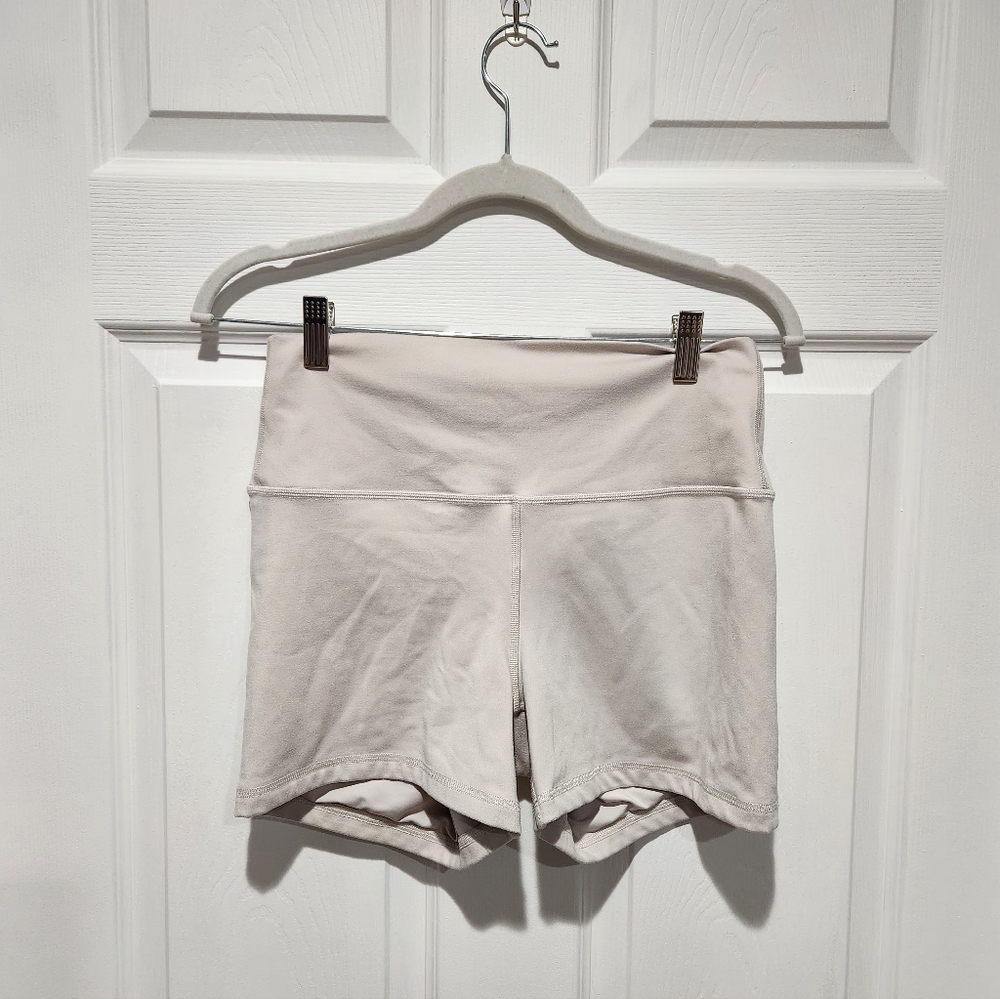 Gilly Hicks Cream Active Shorts